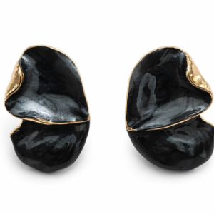 Marble swirl statement- Stud