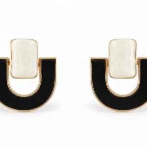Marble Bloom- Hoop earrings product image