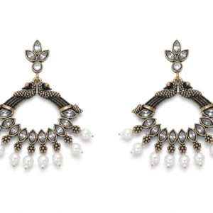 Pearl Peacock- Chandbali earrings product image