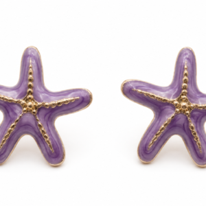 Tropical starfish color pop- stud
