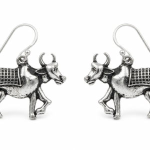 Nandi inspired Drop in Oxidized silver product image